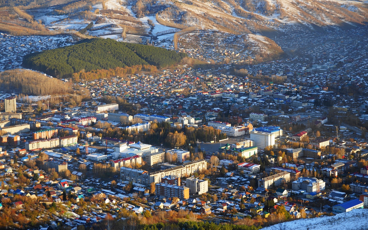 Горно-Алтайск. Вид с Тугаи