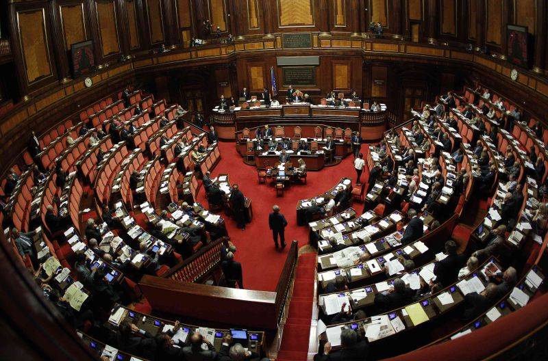 Заседание Сената Италии