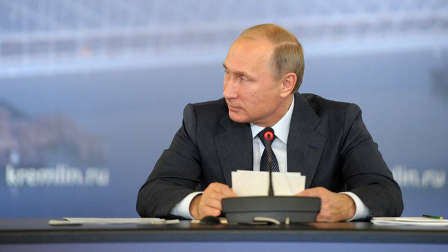 Президент России Владимир Путин. Фото с официального сайта главы государства