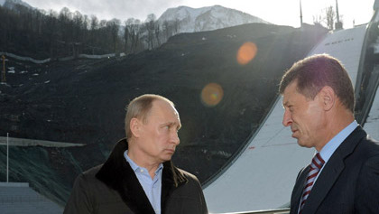 Владимир Путин проверил олимпийскую стройку