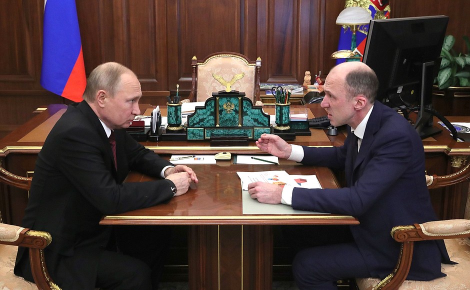 Путин назначил врио Республики Алтай Олега Хорохордина