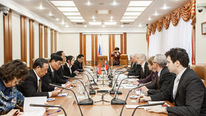 Российские сенаторы встретились с коллегами из Китая