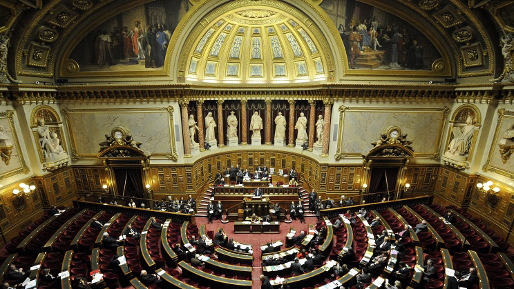 Зал заседаний Сената Франции