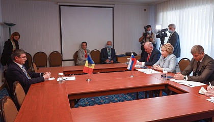 Матвиенко встретилась с главой Парламента Республики Молдова