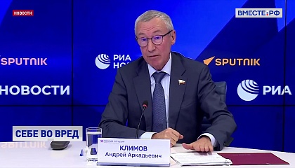 Антироссийские санкции нанесли больше вреда европейской экономике, чем нашей стране, заявил Климов