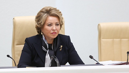 Матвиенко уверена в быстрой нормализации ситуации в Казахстане