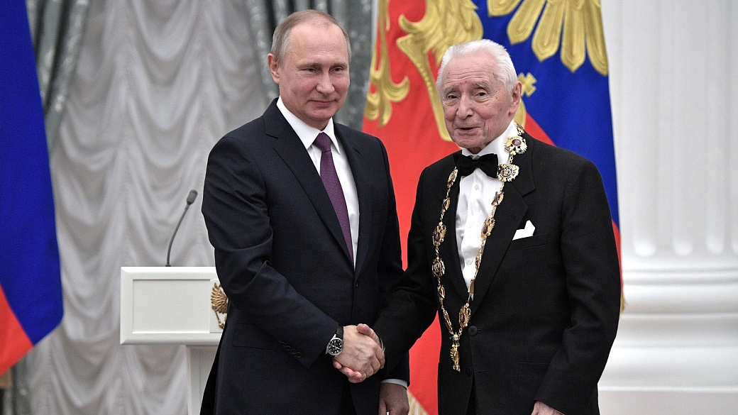 Путин поздравил с 91-летием хореографа Юрия Григоровича
