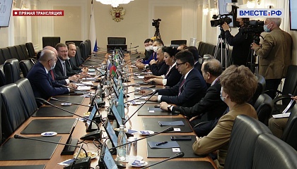 Встреча заместителя председателя Совета Федерации с международными наблюдателями. Запись трансляции 20 сентября 2021 года 