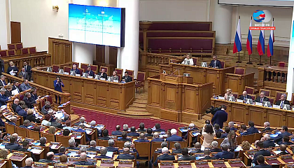 Заседание Совета законодателей РФ. Запись трансляции 24 апреля 2019 года