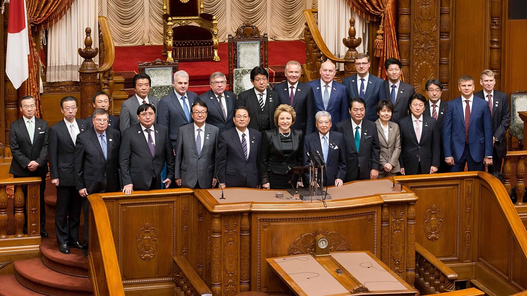 Визит делегация Совета Федерации в Японию. Фото с сайт СФ