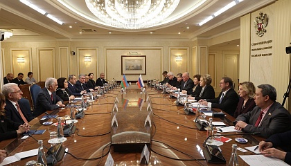 Матвиенко: отношения России с Азербайджаном отличаются максимальным доверием