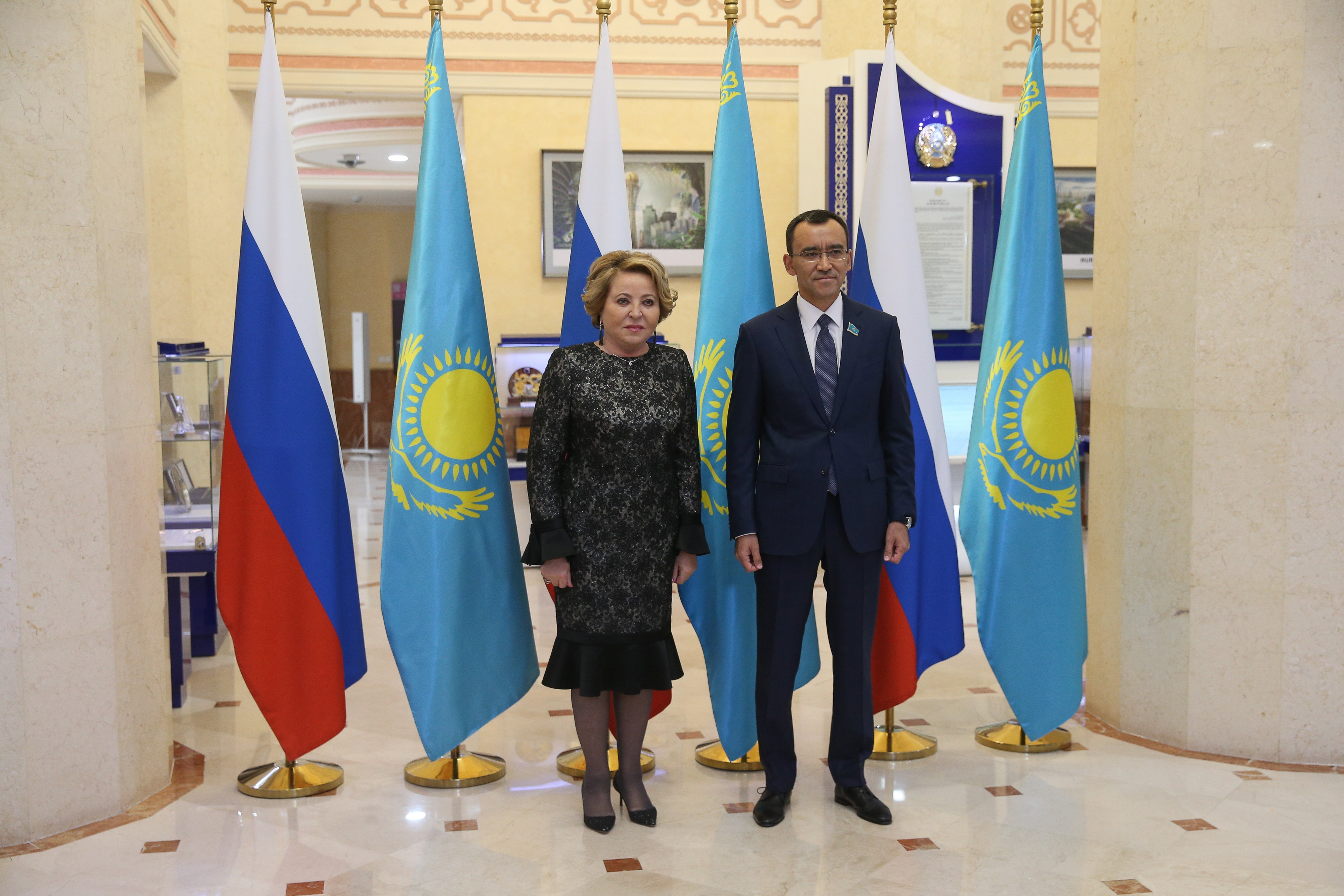 Матвиенко: Мы заинтересованы развивать многоплановое сотрудничество с Казахстаном
