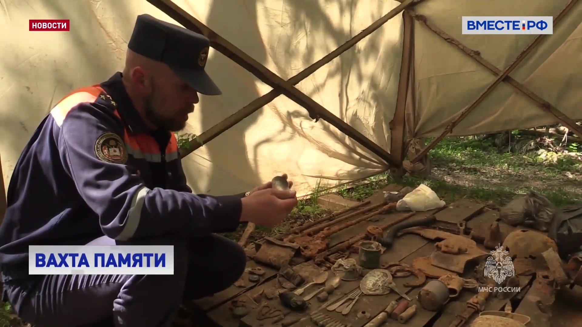 Поисковики обнаружили в Тверской области останки бойцов Красной армии