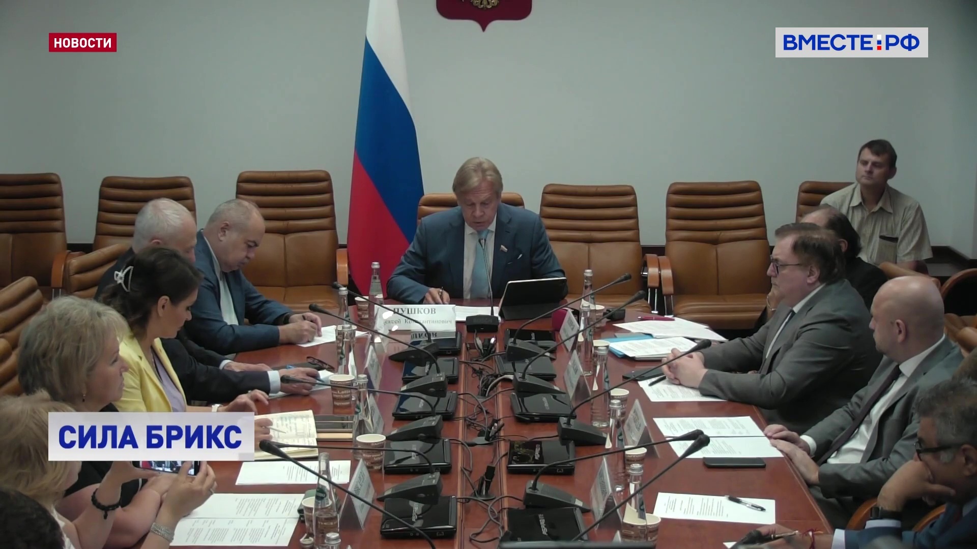 Сенатор Пушков предложил создать собственное информационное измерение стран БРИКС 
