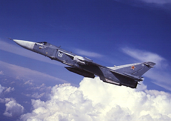 Самолет Су-24. Фото с сайта министерства обороны РФ