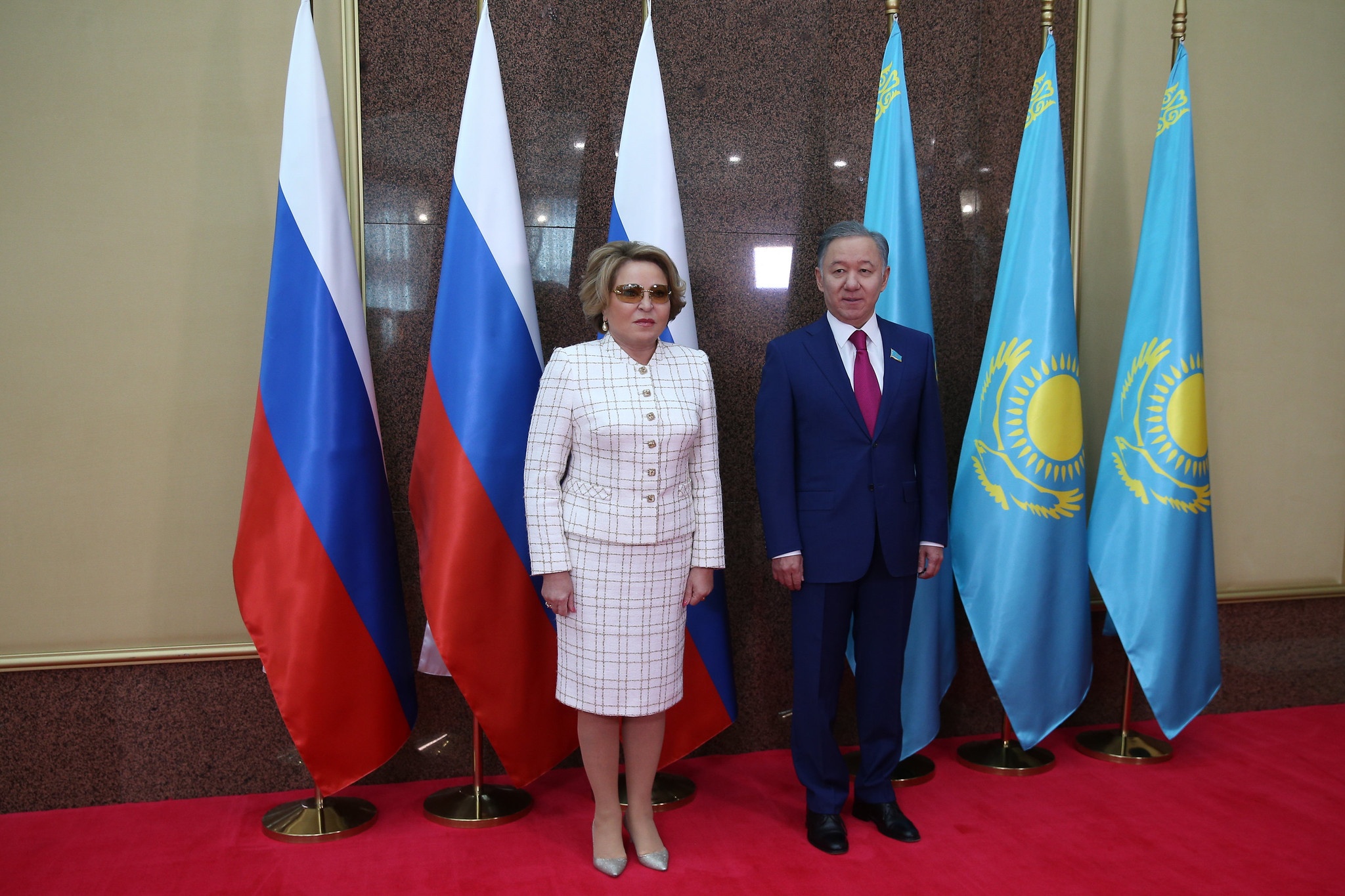 Матвиенко: Отношения между народами России и Казахстана носят дружественный характер