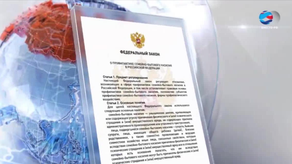 Проект закона о профилактике семейно бытового насилия
