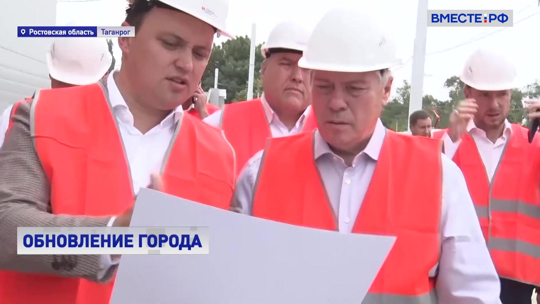 Второй этап реконструкции трамвайных путей в Таганроге завершат до конца года