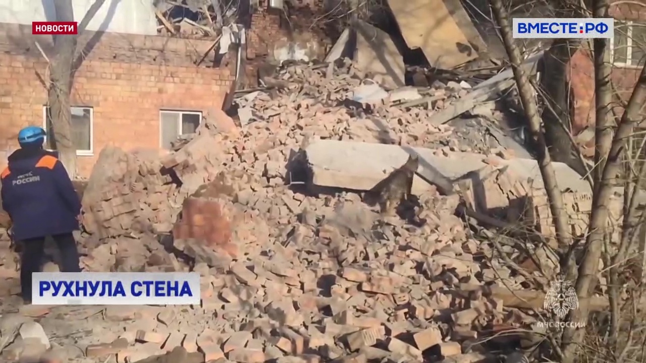 В Хакасии частично обрушилась аварийная пятиэтажка