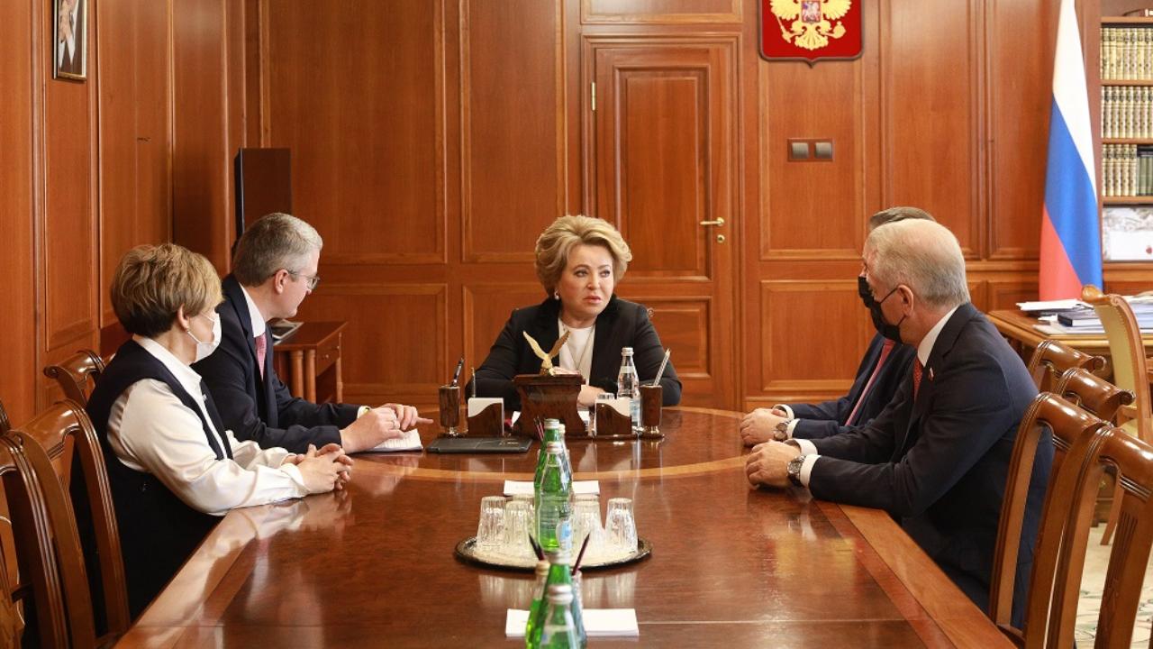 Спикер СФ провела встречу с губернатором Камчатского края