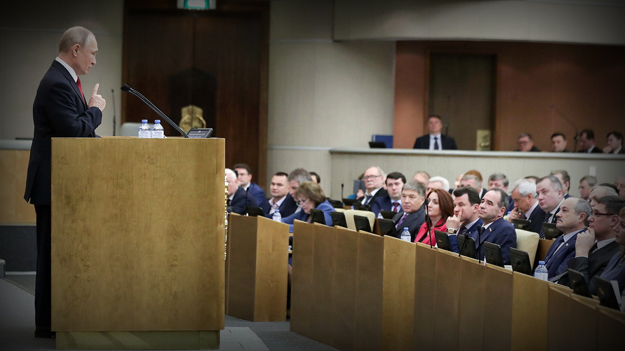 выступление Владимир Путина перед депутатами Государственной думы выступление Владимир Путина перед депутатами Государственной думы