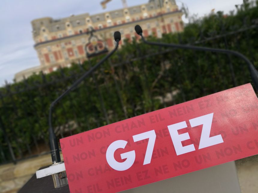 к открытию саммита G7 в Биаррице практически все готово к открытию саммита G7 в Биаррице практически все готово