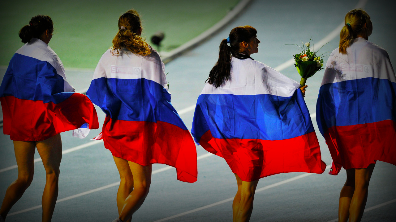 Российские легкоатлеты Российские легкоатлеты