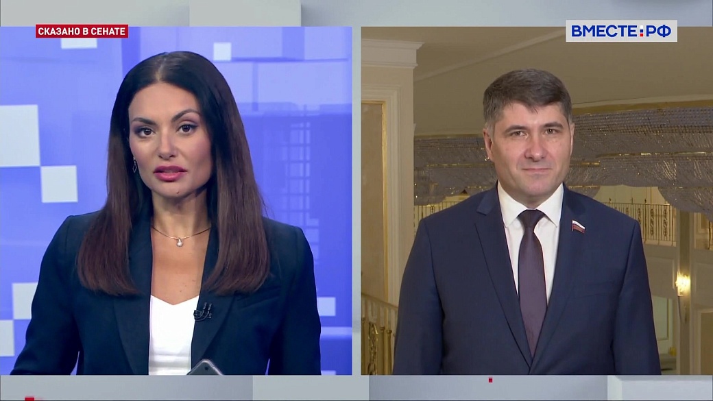 Сказано в Сенате. Владимир Пушкарев. Технологии для села