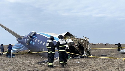 Матвиенко соболезнует в связи с крушением самолета Azerbaijan Airlines 