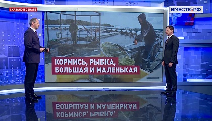 Сказано в Сенате. Игорь Зубарев. Импортозамещение кормов для рыб на внутреннем рынке России