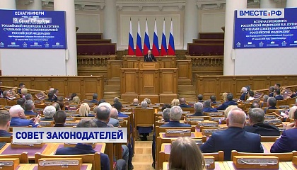 Институт парламентаризма в РФ показал готовность бороться за жизненно важные интересы страны, заявил Путин