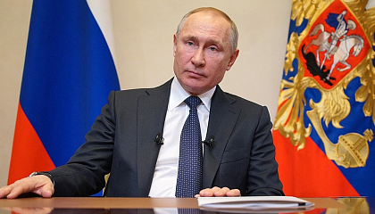 Обращение Владимира Путина к гражданам в связи с ситуацией с коронавирусом. Запись трансляции 25 марта 2020 года