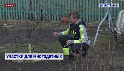 Многодетные семьи за девять лет действия специальной программы получили более 560 тысяч земельных участков