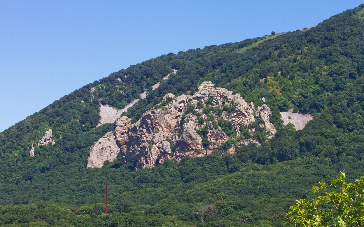 Ставропольский край. Гора Бештау. Орлиные скалы