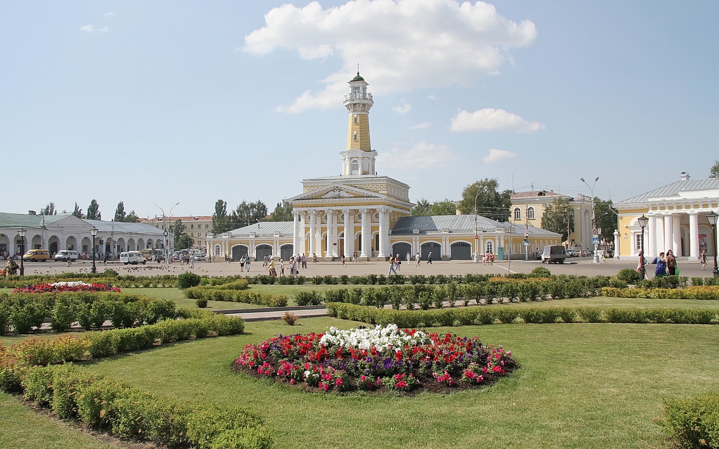 Город Кострома. Вид на пожарную каланчу