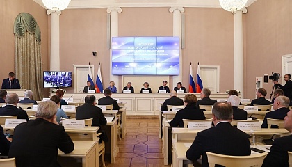 Заседание Совета законодателей РФ, посвященное Дню российского парламентаризма. Запись трансляции 27 апреля 2022 года