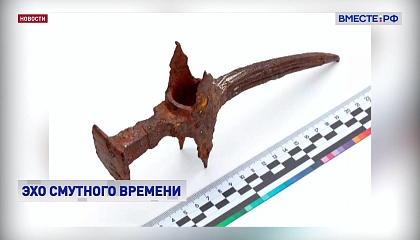 В Тульской области найден редкий образец оружия времен Великой Смуты