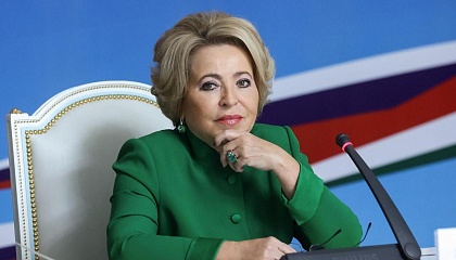 Матвиенко: законодательная активность сенаторов уверенно растет