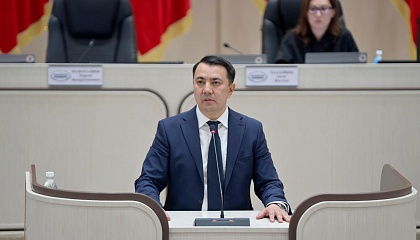 Матвиенко поздравила Марлена Маматалиева с избранием на пост главы парламента Киргизии