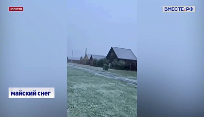 Жители Новосибирска выкладывают в сеть ролики о вернувшейся в регион зиме