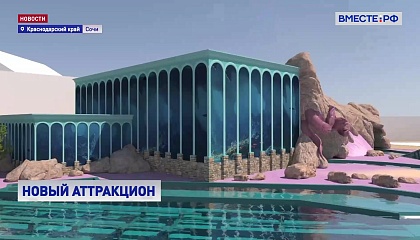 «Морская царевна»: новый водный аттракцион появится в Сочи