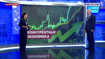 Сказано в Сенате. Виктор Калашников. Реализация нацпроекта «Эффективная и конкурентная экономика»