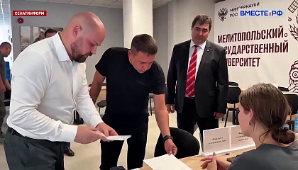 Сенатор Гибатдинов оценил ход приемной кампании в вузах Запорожской и Херсонской областей