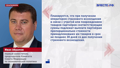 Сенаторы предлагают защитить продавцов маркетплейсов от ущерба при атаках дронов