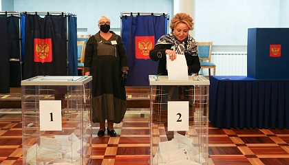Матвиенко: выборы - важнейшее политическое событие в стране