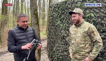 Сенатор Гибатдинов доставил гуманитарную помощь участникам спецоперации