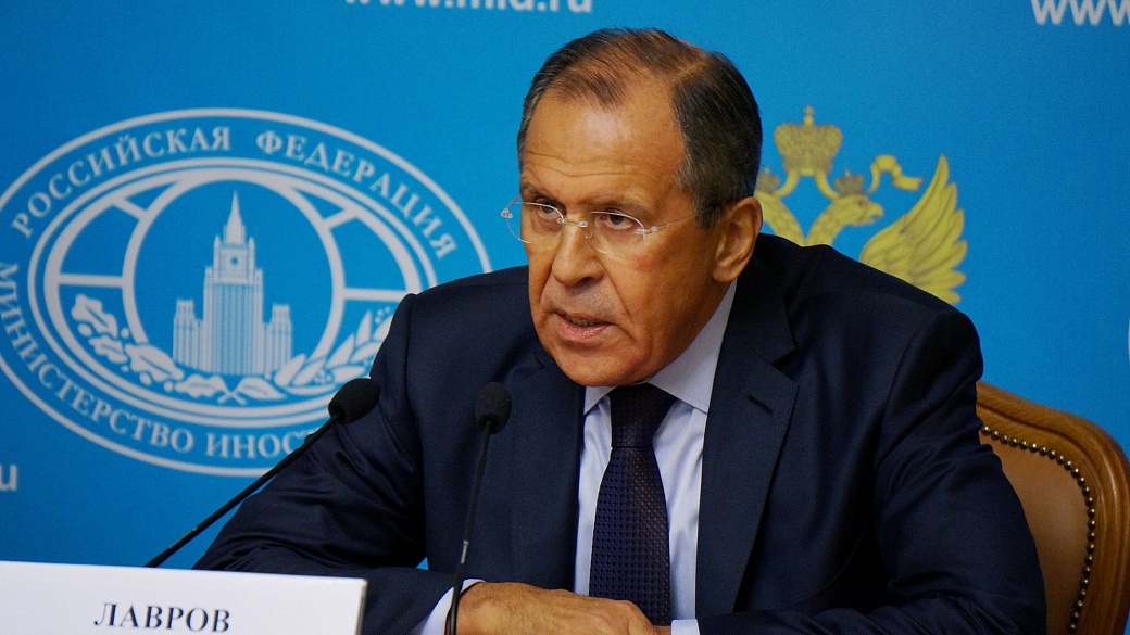 Министр иностранных дел России Сергей Лавров. Фото с официального сайта МИД РФ
