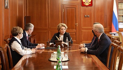 Спикер СФ провела встречу с губернатором Камчатского края